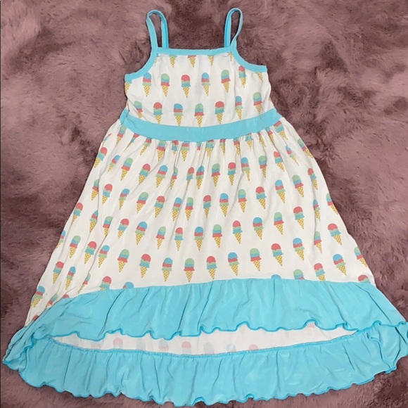 Girls 3T ice cream kickee pants dress 🍦